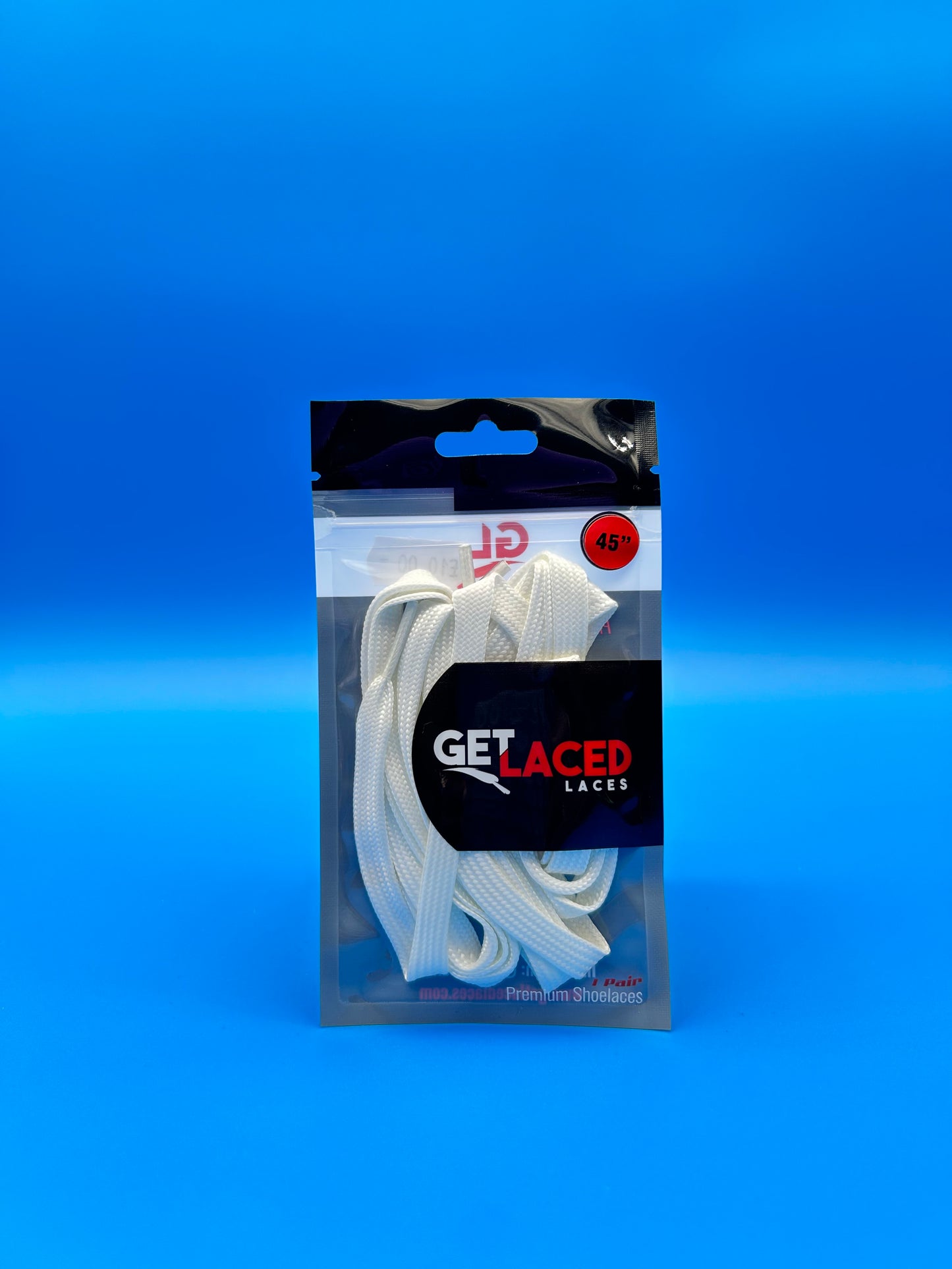 Glow in the Dark Laces White