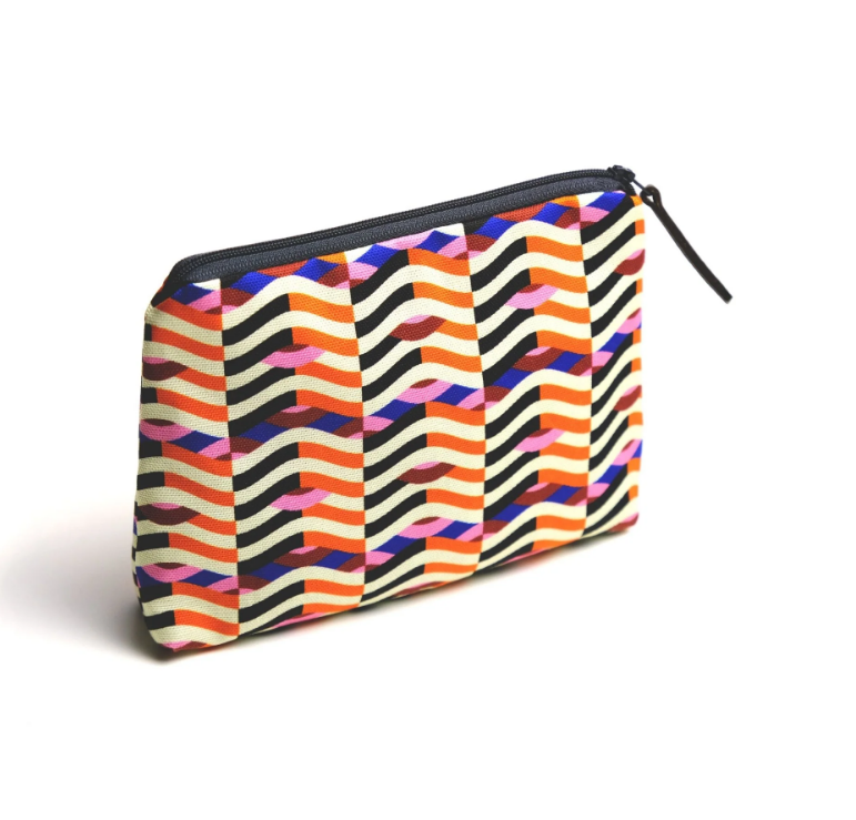 Kinetic 2 - Large Zipped Pouch