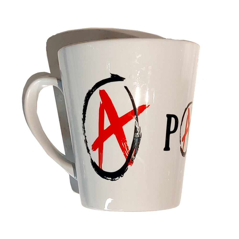 Pam Hoggs fashion Anarchy coffee mug