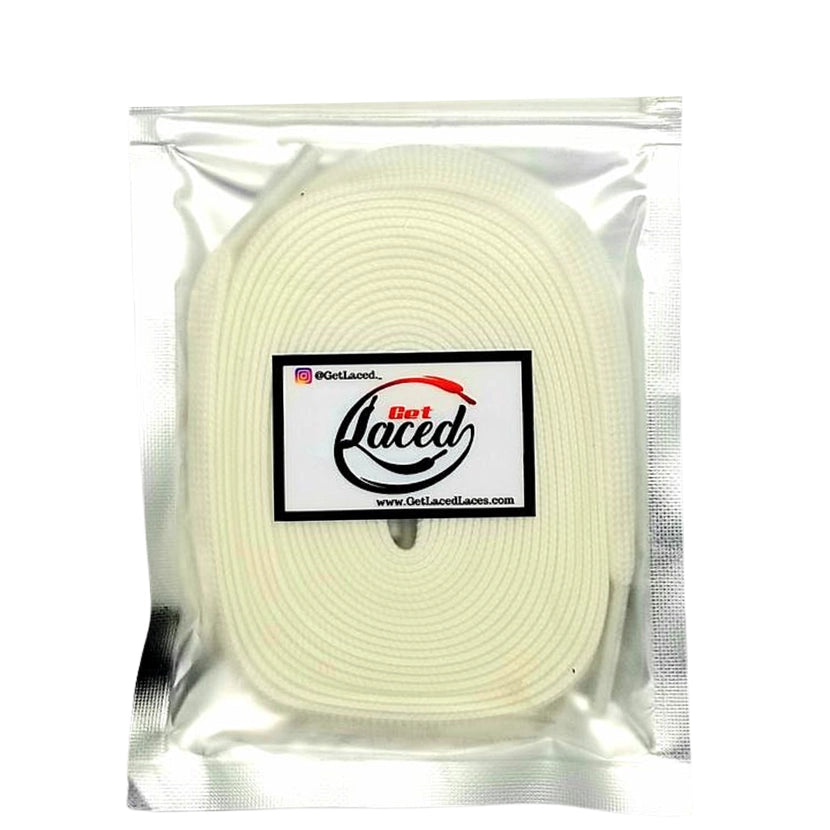Glow in the Dark Laces - White