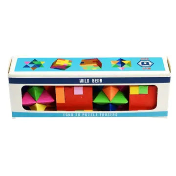 3D Puzzle Erasers