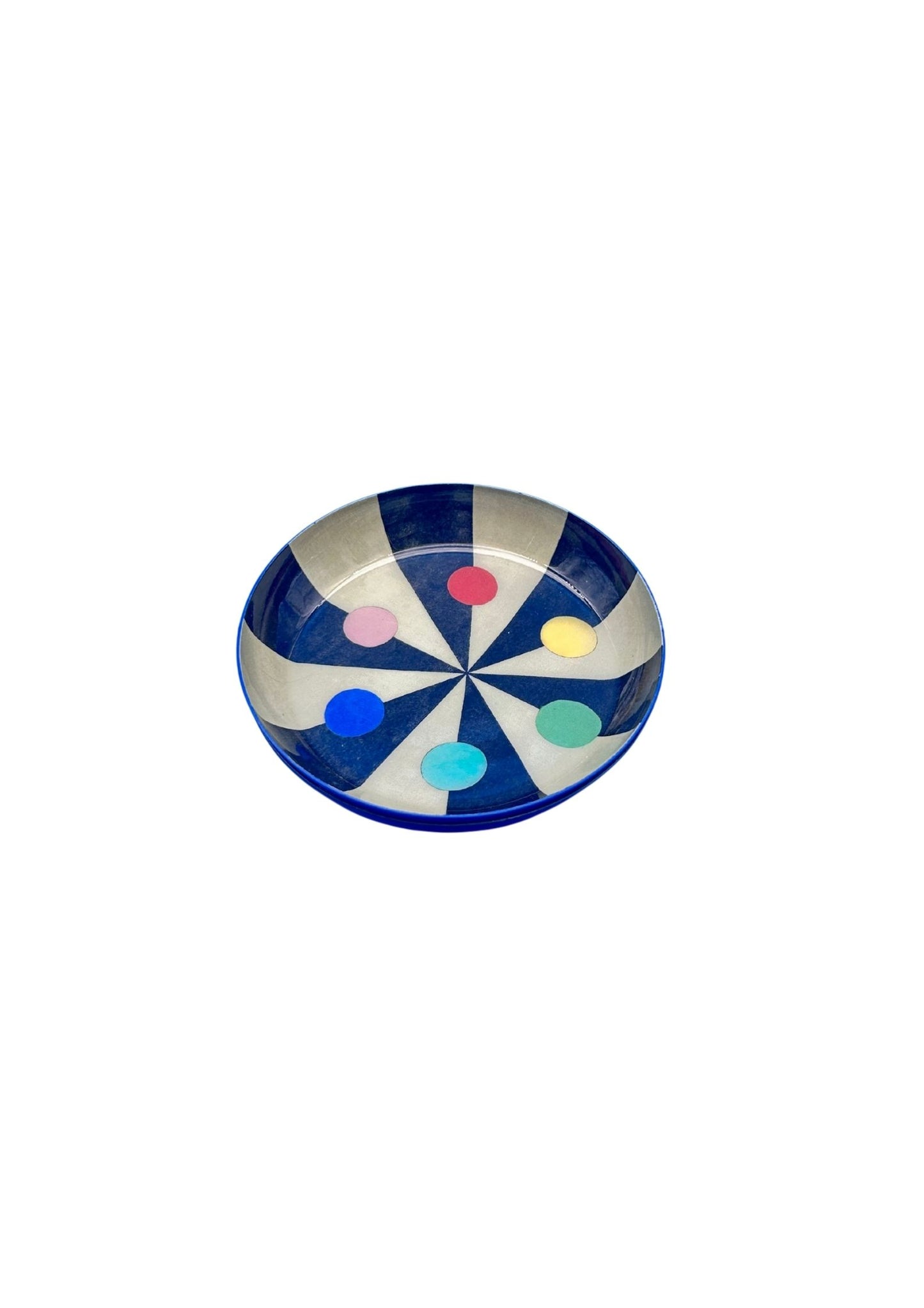 Colour Theory Round Enamel Tray