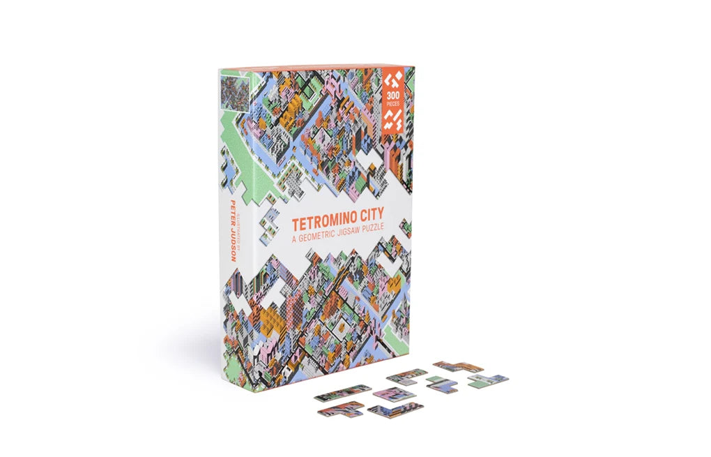Tetromino City: A Geometric Jigsaw Puzzle