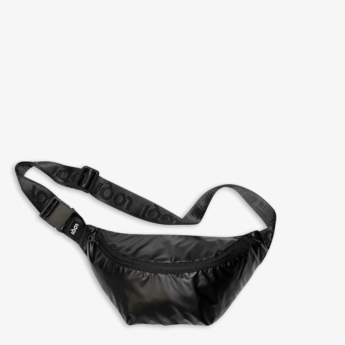Metallic Black Bumbag