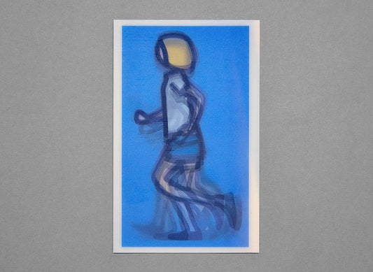 Julian Opie - Bibi Lenticular Card