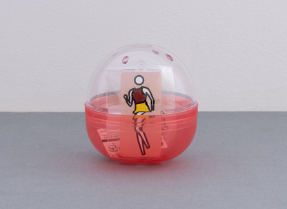 Julian Opie - Dance Keyring