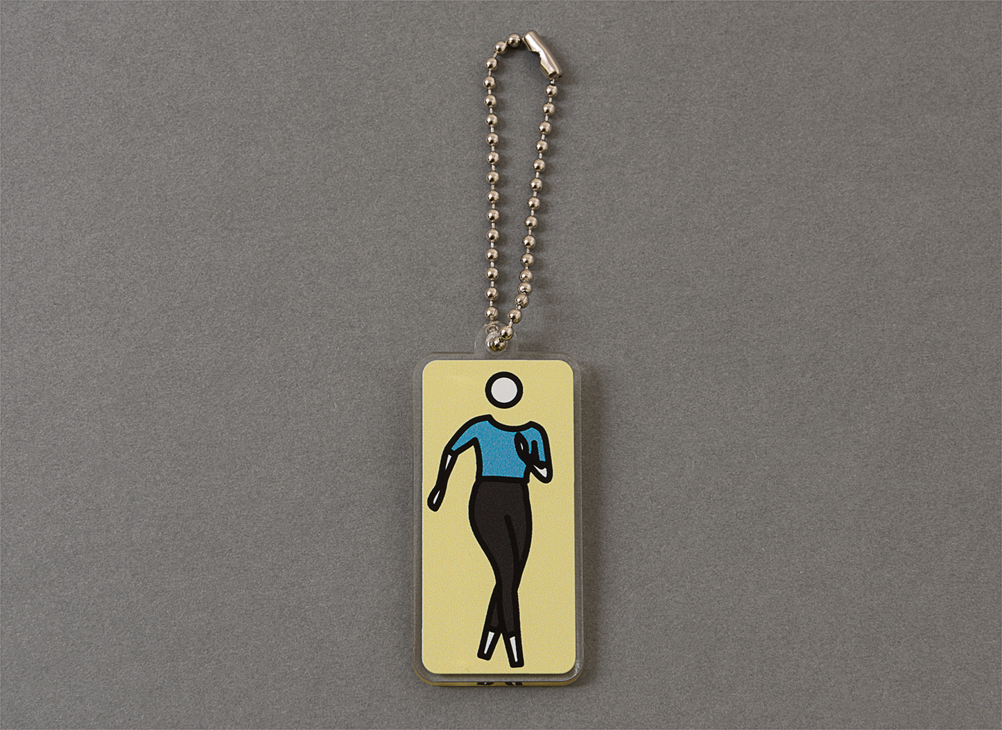 Julian Opie - Dance Keyring