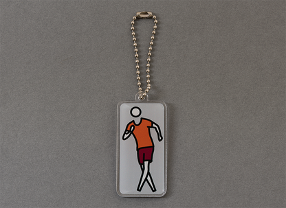 Julian Opie - Dance Keyring