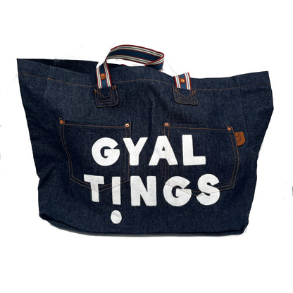GYAL Tings Large Tote Bag