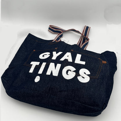 GYAL Tings Large Tote Bag