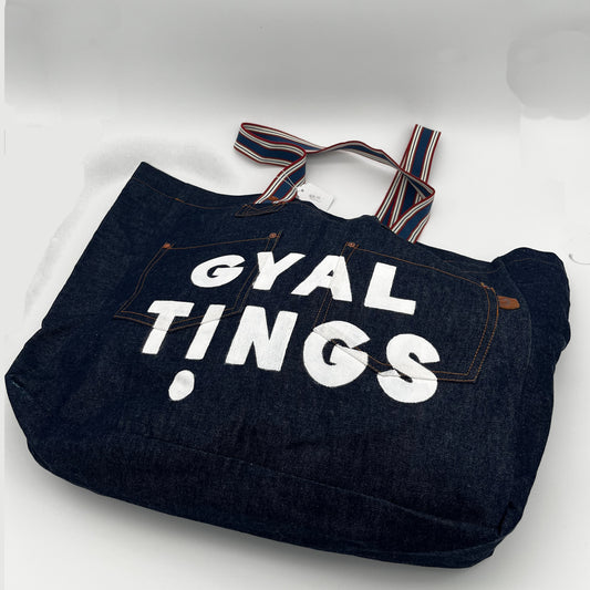 GYAL Tings Large Tote Bag