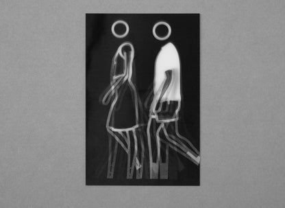 Julian Opie - Julian & Suzanne Lenticular Card