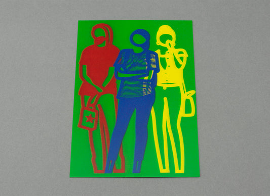 Julian Opie - Krobath Lenticular Card
