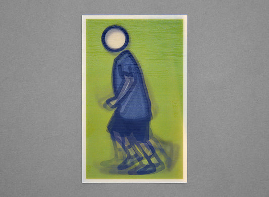 Julian Opie - Paul Running Lenticular Card