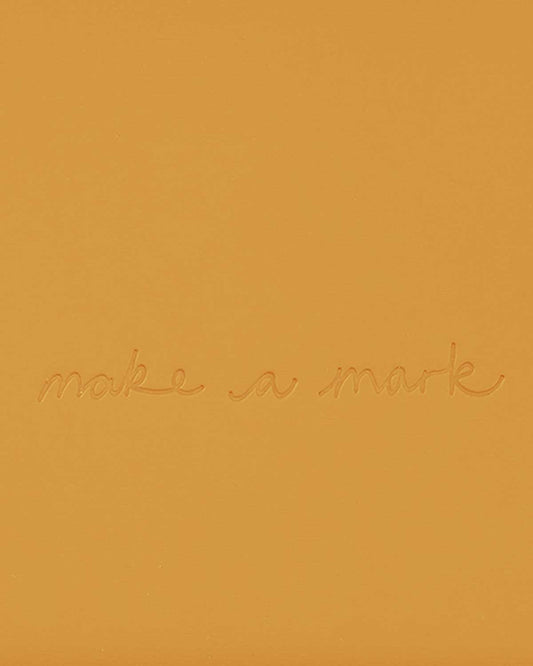 Make A Mark Medium Journal - Mustard Yellow