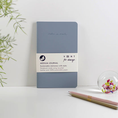 Make A Mark Medium Journal - Dusty Blue
