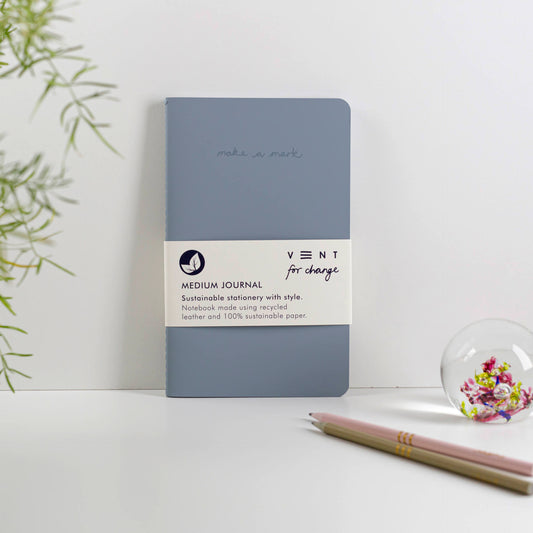 Make A Mark Medium Journal - Dusty Blue