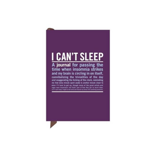 I Can't Sleep Mini Journal