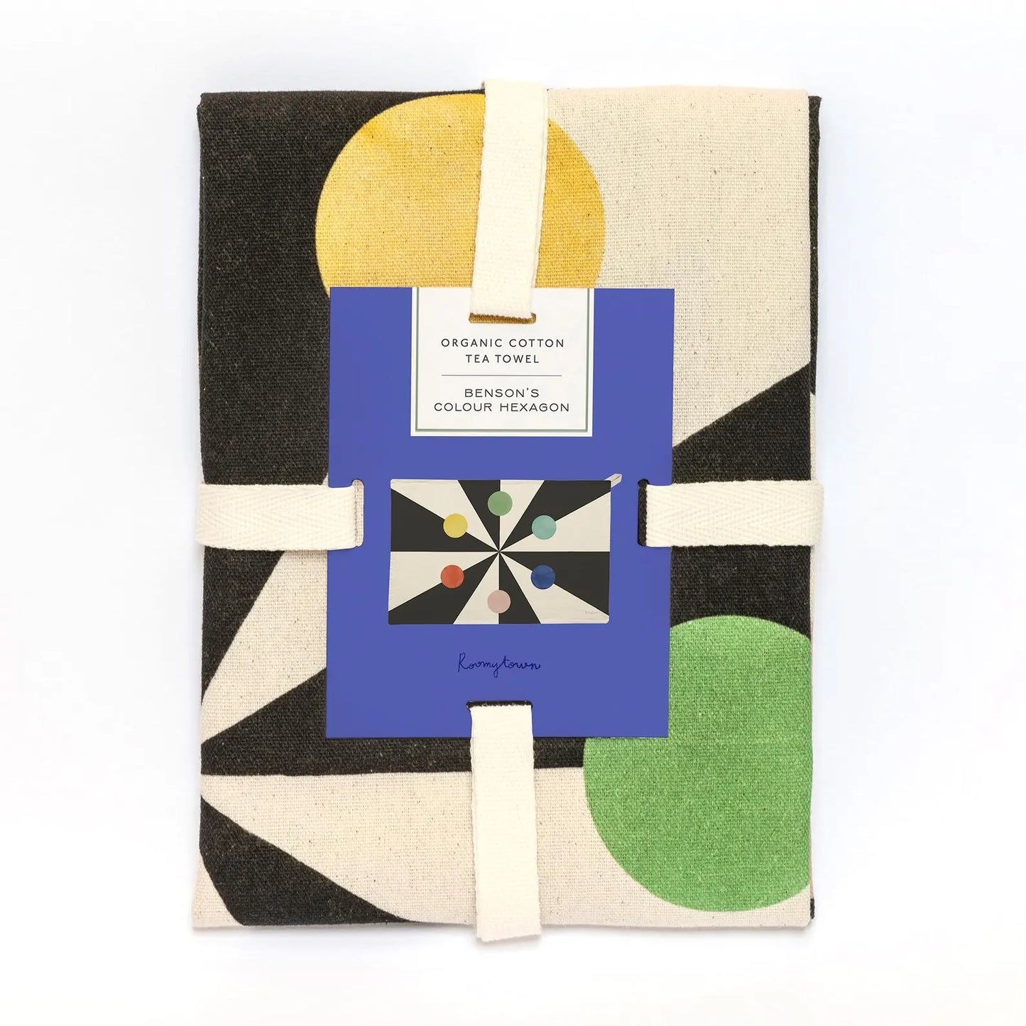 Organic Cotton Tea Towel - Benson’s Colour Hexagon