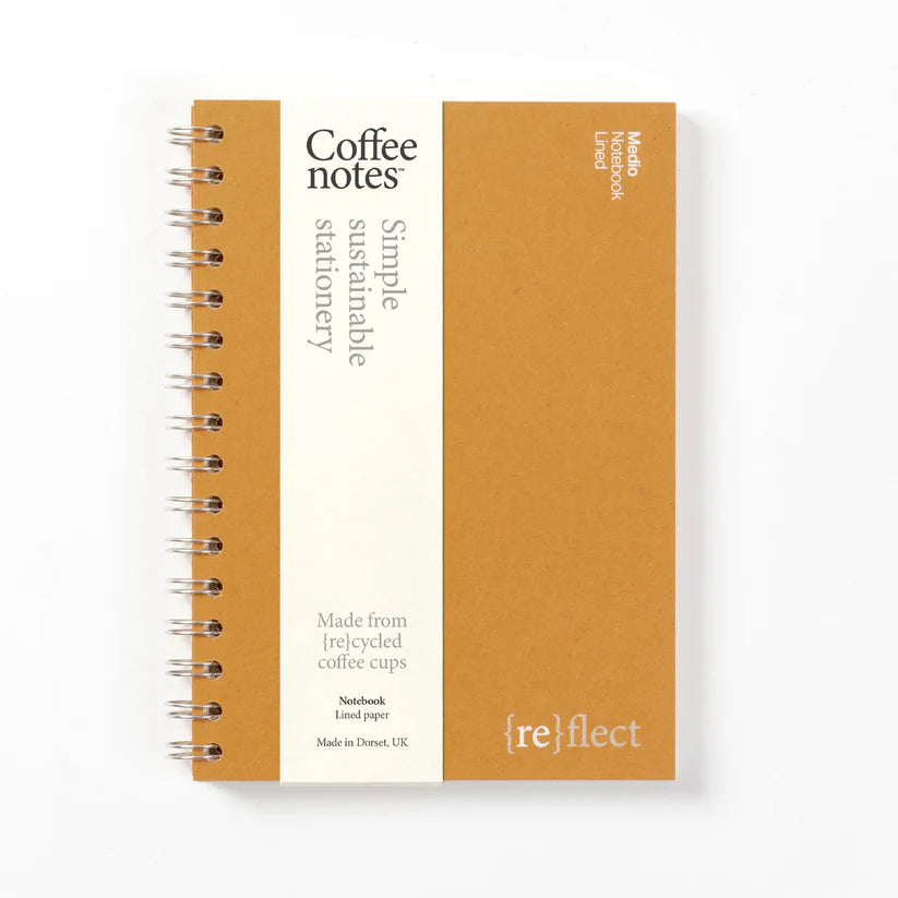 Coffee Notes Medio Wirebound Notebook