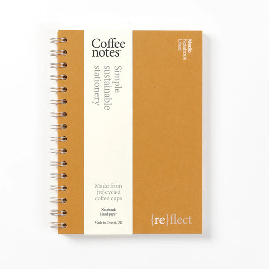 Coffee Notes Medio Wirebound Notebook