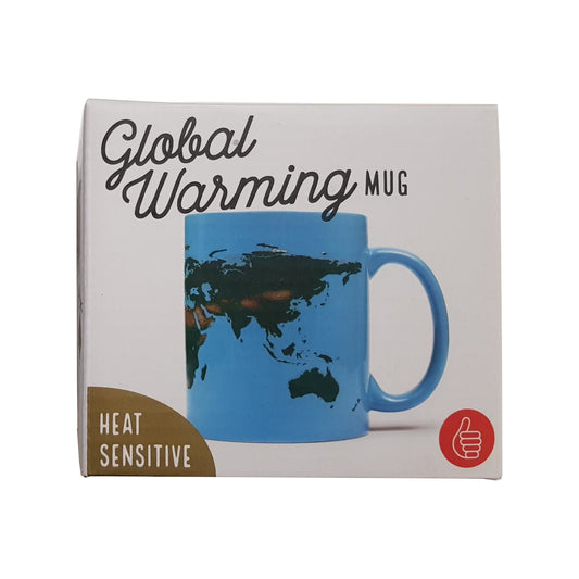 Global warming mug