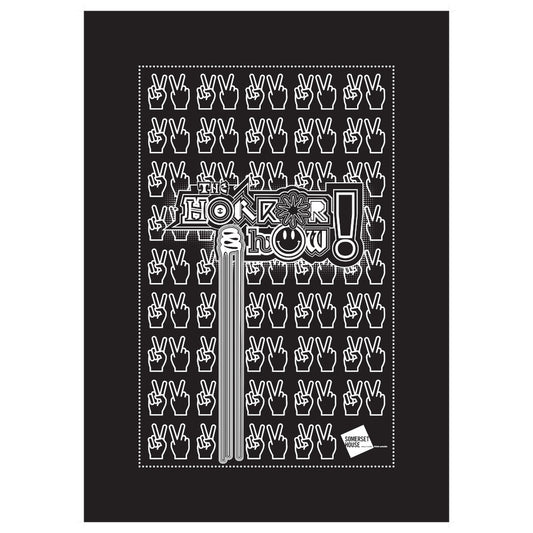 Exhibition Tea Towel (A Horror Show! special)