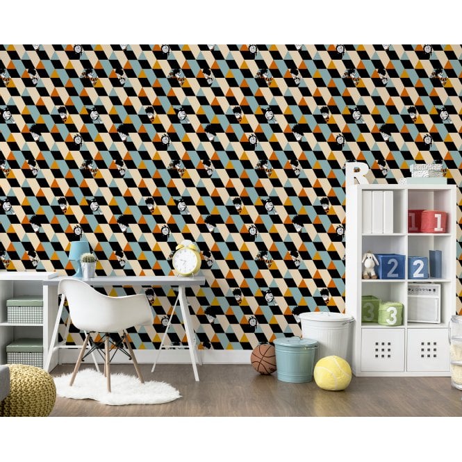 Beano Wallpaper - Colour Block