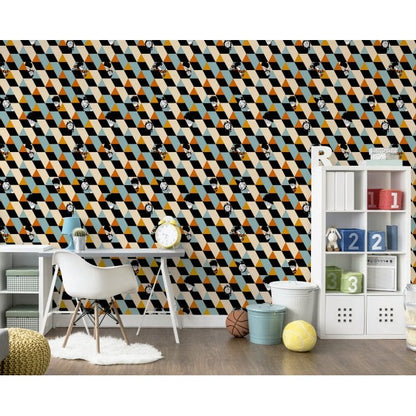 Beano Wallpaper - Colour Block