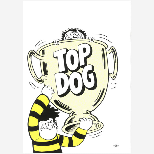 Pop Art Prints by Art & Hue of the Beano Characters